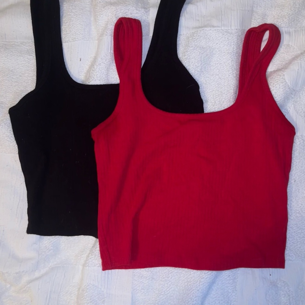Cropped Tank Tops (2 pack)